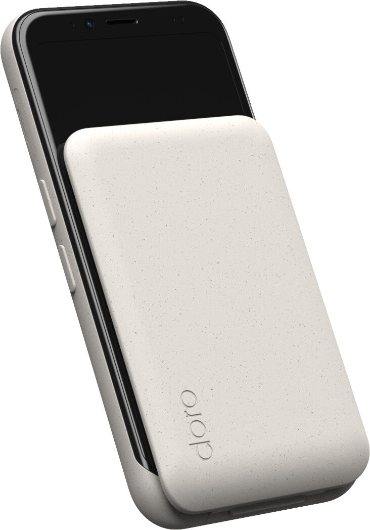 Doro Aurora 21 11,4 cm (4.5") Dual SIM Android 14 4G USB Type-C 4 GB 64 GB 3000 mAh Hvid