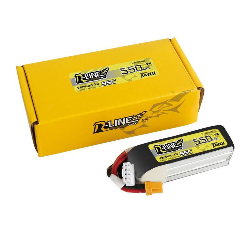 Batteri Tattu R-Line 550mAh 11.1V 95C 3S1P XT30