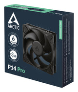 ARCTIC P14 Pro Fan 1-pack Sort 140 mm