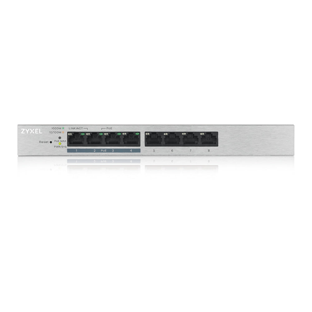 Zyxel GS1200-8HP v2 Switch 8-porte Gigabit PoE+