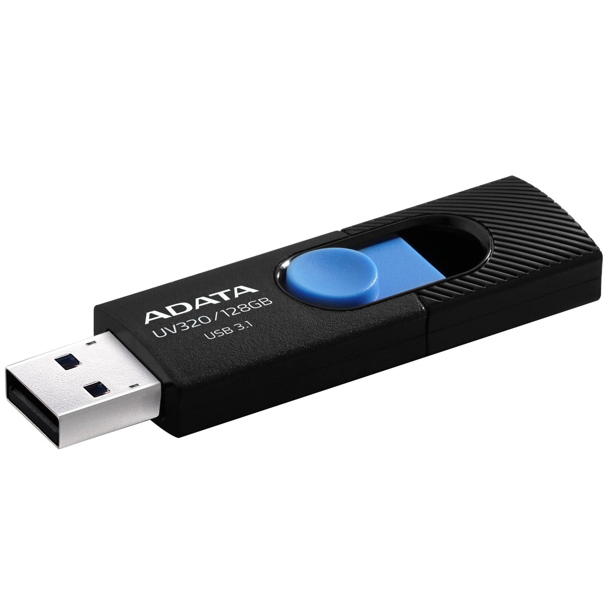 ADATA UV320 USB-nøgle 128 GB USB Type-A 3.2 Gen 1 (3.1 Gen 1) Sort, Blå