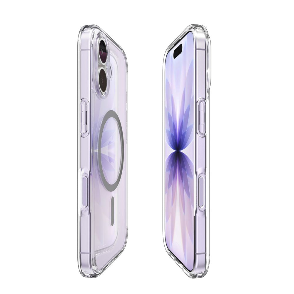Spigen Ultra Hybrid Magsafe Iphone 17 Klar/Grafit