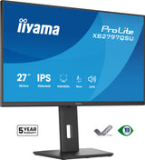 iiyama ProLite XB2797QSU-B1 computer monitor 68.6 cm (27") 2560 x 1440 pixels Quad HD LED Black