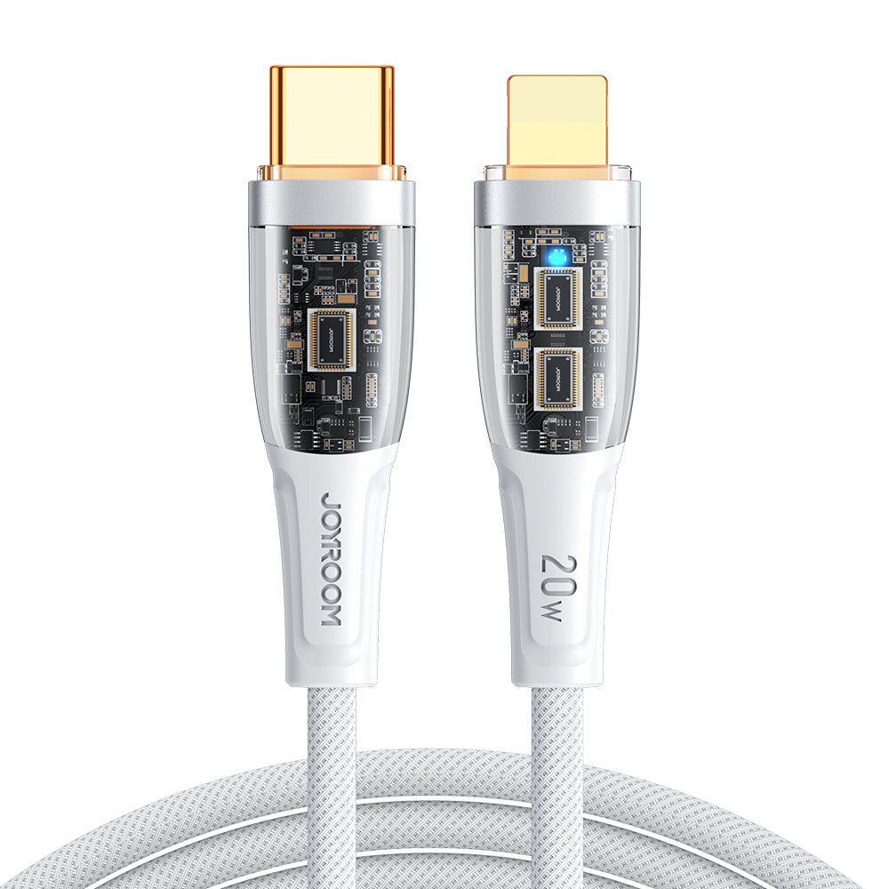 JOYROOM 6941237199102 Lightning kabel 1,2 m Hvid