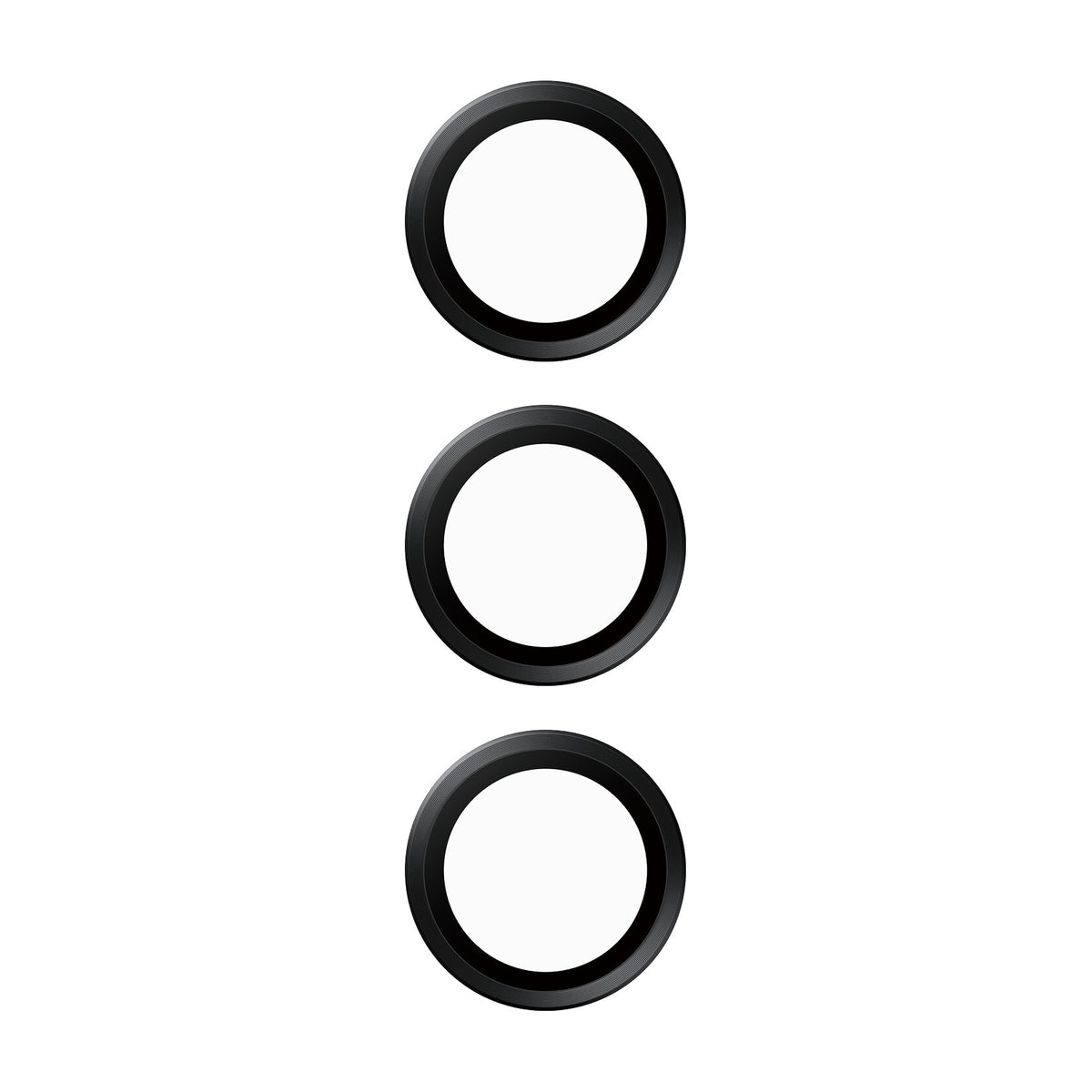 PanzerGlass ® Hoops® Kameralinsebeskytter Sort Samsung Galaxy S24 | S23 | S23+