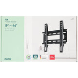 Hama Tv Wall Bracket Fixed Vesa Up To 200x200 46" Black