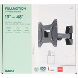 Hama Tv Wall Bracket Full Motion Vesa Up To 200x200 48" Black