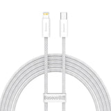 USB-C-kabel til Lightning Baseus Dynamic Series, 20W, 2m (hvid)