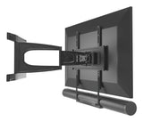 Hama 00220884 højttalerstativ Tv beslag Sort