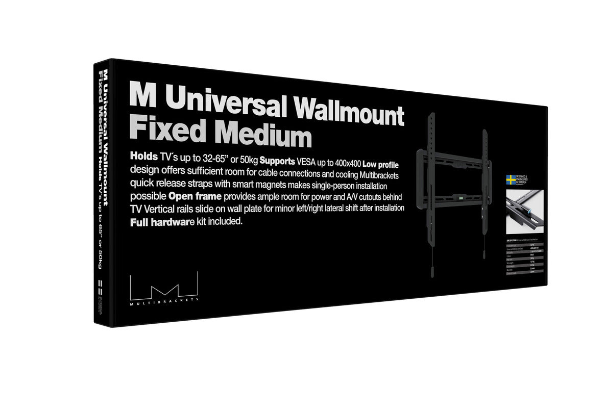 Multibrackets M Universal Wallmount Fixed Medium Monteringssæt Fladt panel 32-42