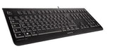 CHERRY KC 1000 tastatur Universel USB QWERTY Nordisk Sort