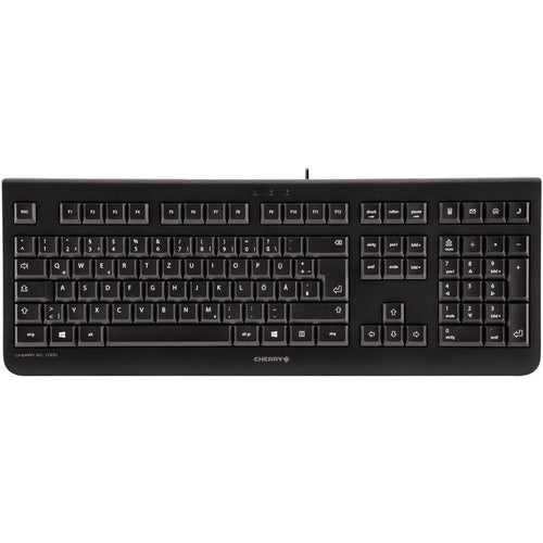 CHERRY KC 1000 tastatur Universel USB QWERTY Nordisk Sort