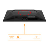 AOC G4 25G4SRE computerskærm 62,2 cm (24.5") 1920 x 1080 pixel Fuld HD LED Sort, Rød