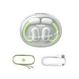 Baseus Eli Sport 1 Headset True Wireless Stereo (TWS) Ørekrog, Open-ear Opkald/musik USB Type-C Bluetooth Lysegrøn, Hvid