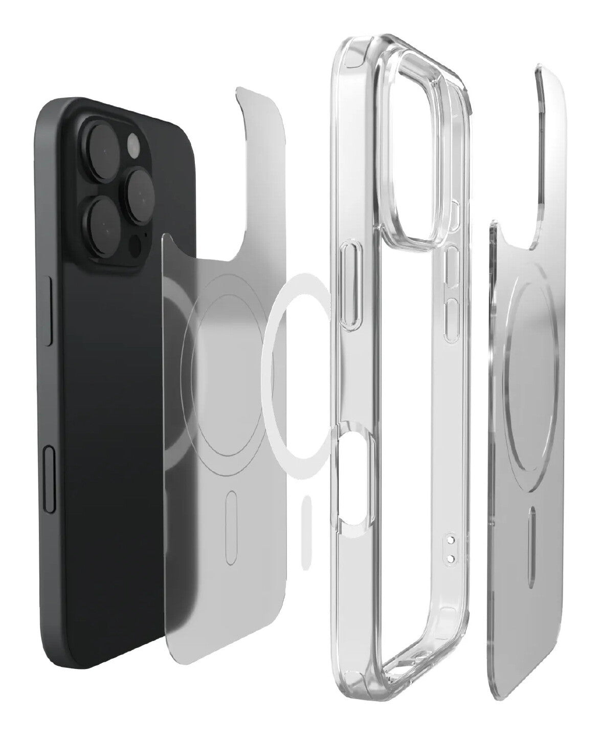 PURO Lite Mag mobiltelefon etui 17,5 cm (6.9") Cover Transparent