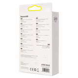 Baseus Crystal Shine kabel USB til Lightning, 2,4A, 2m (lila)