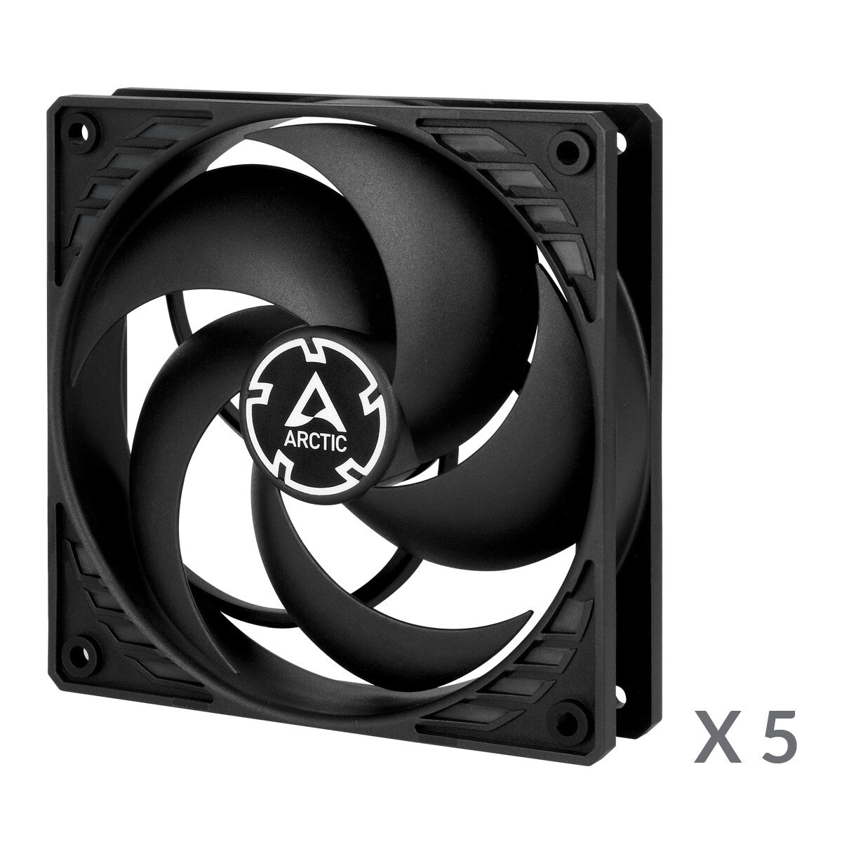 ARCTIC P12 Value Pack Computerkabinet Ventilator 12 cm Sort