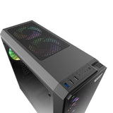 Darkflash Water Square 5 computerkasse (sort)