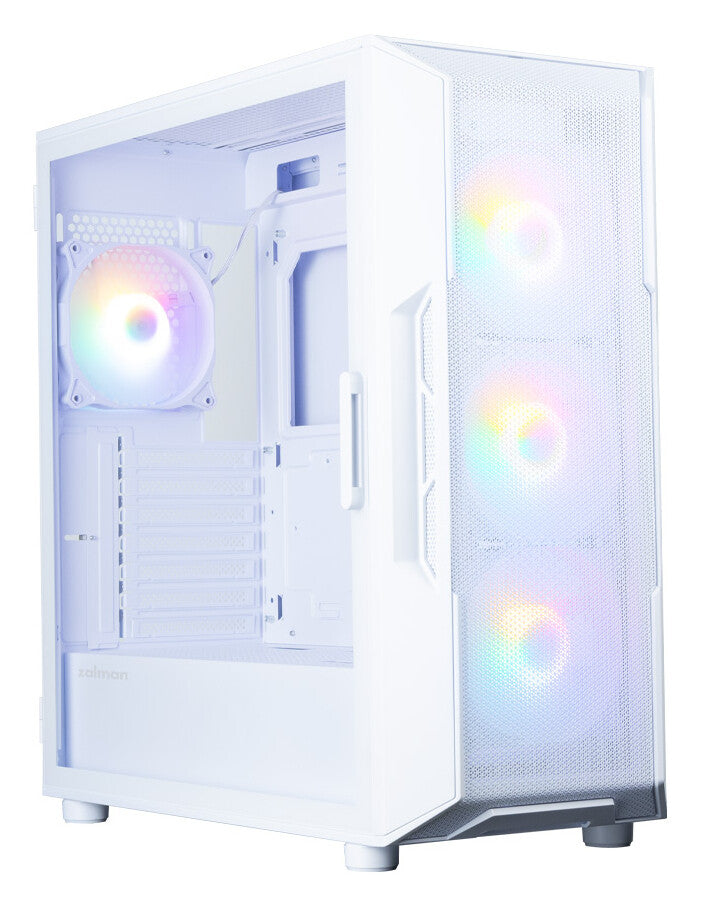 Zalman I3 NEO V2 WHITE computeretui Midi Tower Hvid