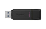 Kingston Technology DataTraveler Exodia 128GB 3.2 Gen 1 USB stick Sort