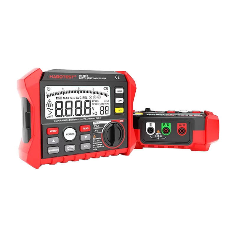 Habotest HT2302 Digital jordmodstandstester