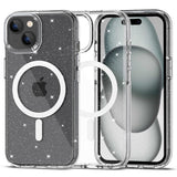 Tech Protect Flexair Hybrid Magsafe Iphone 15 Glitter Clear