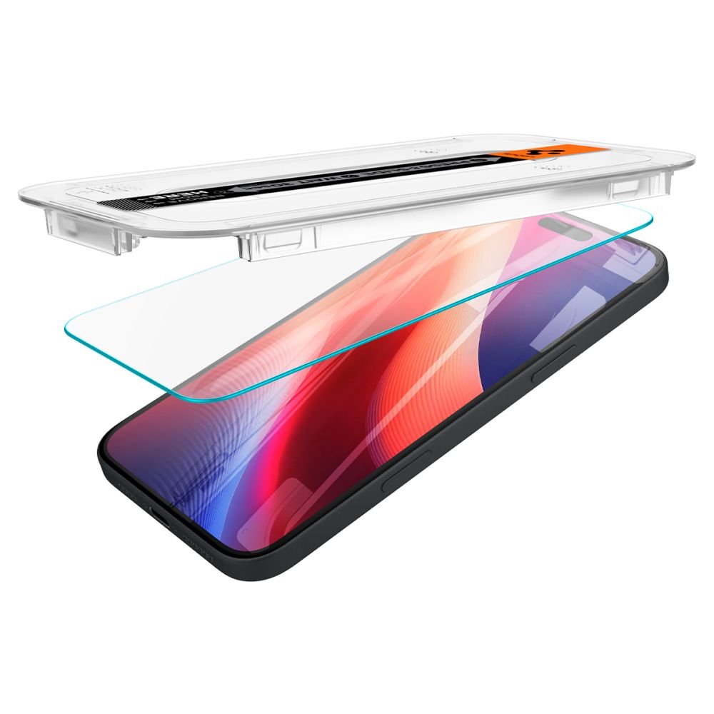 Hærdet Glas Spigen Glas.Tr ”Ez Fit” 2 Pack Iphone 15 / 16 Clear