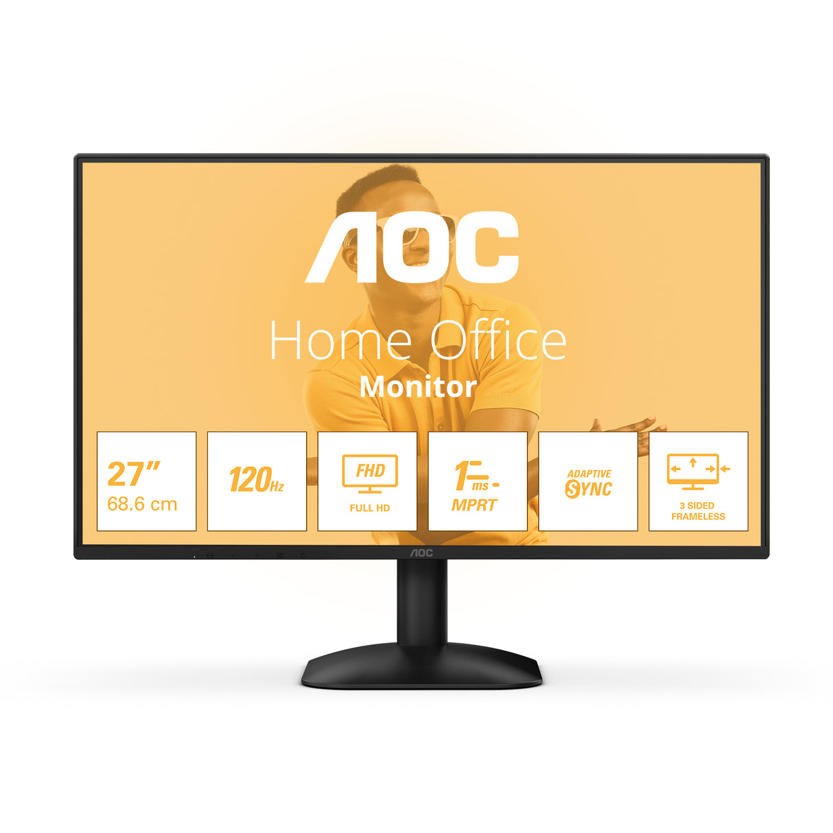 AOC 27B31H 27 IPS 1920 x 1080 (Full HD) VGA (HD-15) HDMI 120Hz