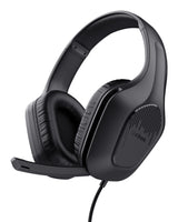 Trust GXT 415 Zirox Headset Ledningsført Spil Sort