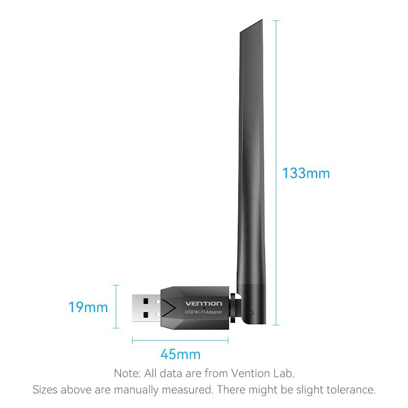 Vention KDTB0 netværkskort WLAN 633 Mbit/s