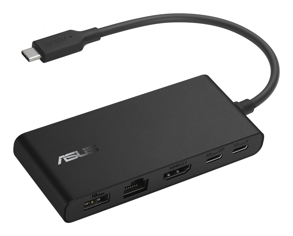 ASUS Dual 4K USB-C Dock DC201 Ledningsført USB 3.2 Gen 2 (3.1 Gen 2) Type-C Sort