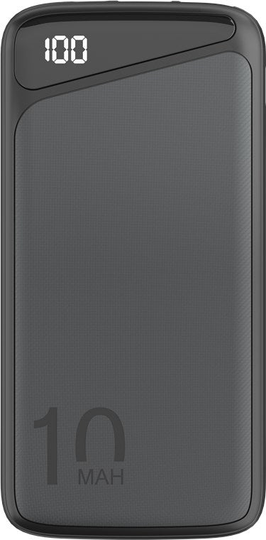 goobay Powerbank 10000mAh 2xUSB-A 1xUSB-C Sort