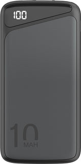 goobay Powerbank 10000mAh 2xUSB-A 1xUSB-C Sort