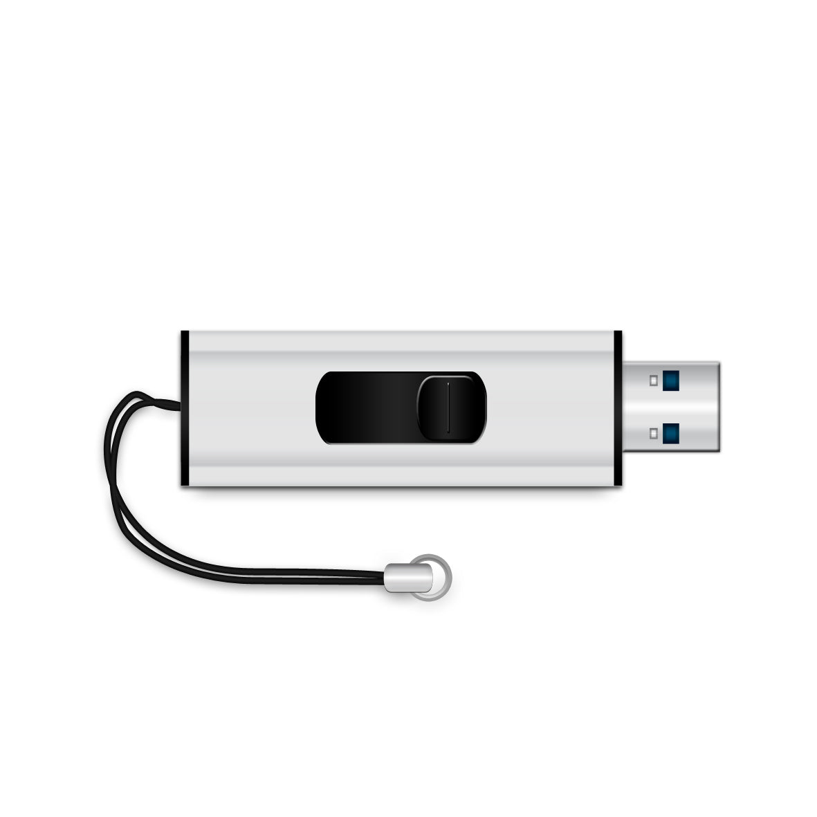 MediaRange MR915 USB-nøgle 16 GB USB Type-A / Micro-USB 3.2 Gen 1 (3.1 Gen 1) Sort, Sølv
