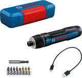 Bosch Go (Gen3) Professional 1/4 Skruemaskine, 8 dele