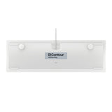 Contour Design Contour Active Key QuickClean medicinsk tastatur IP68, fuld størrelse, kablet, hvid, PN C8112