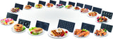 Tefal Snack Collection SW852D sandwichtoaster 700 W Sort, Rustfrit stål