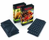 Tefal Snack Collection SW852D sandwichtoaster 700 W Sort, Rustfrit stål