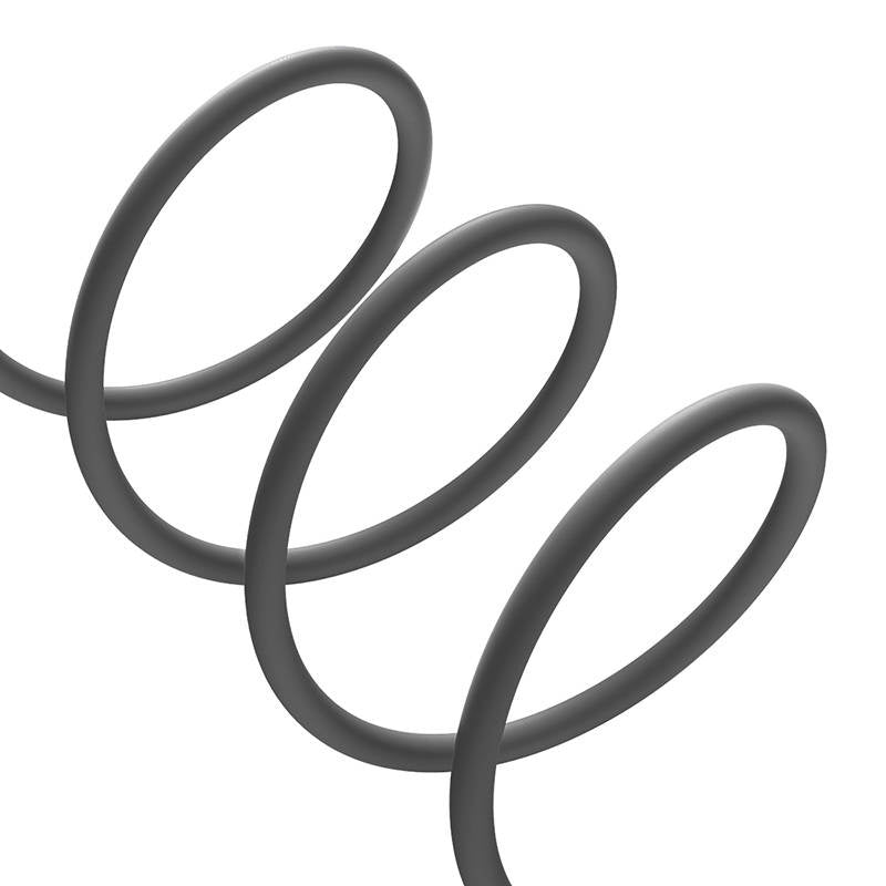 Baseus Jelly kabel USB til Lightning, 2,4A, 1,2m (sort)