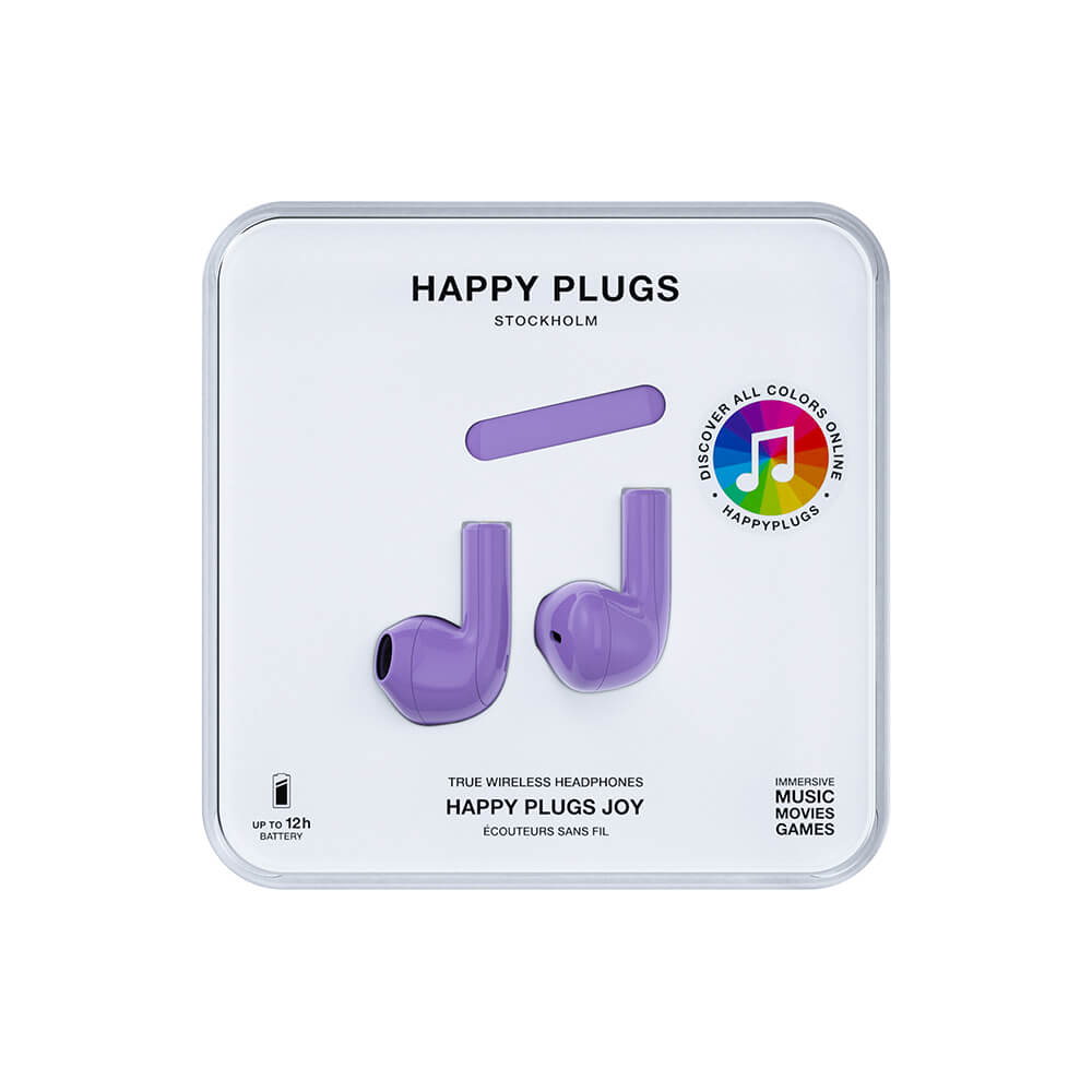 Happy Plugs Joy Headphone In Ear Tws Purple