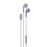 Happy Plugs Headphone Wired In Ear Usb C Purple