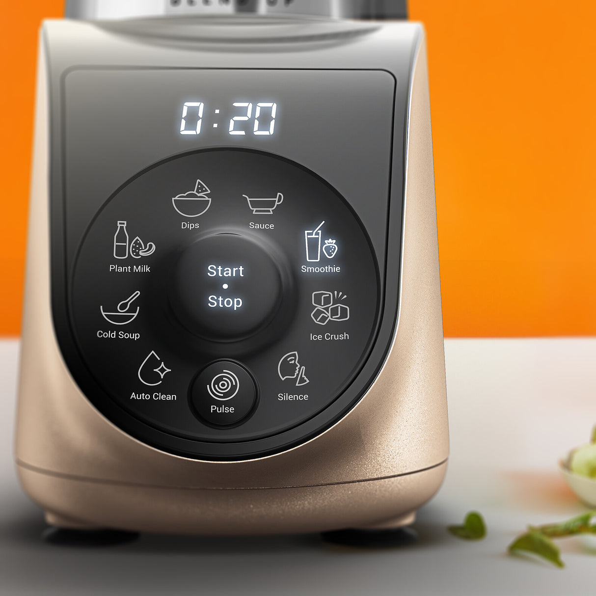 Tefal Blend Up BL190AF0 blender 0,85 L Bordplade blender 1000 W Beige, Sort, Transparent
