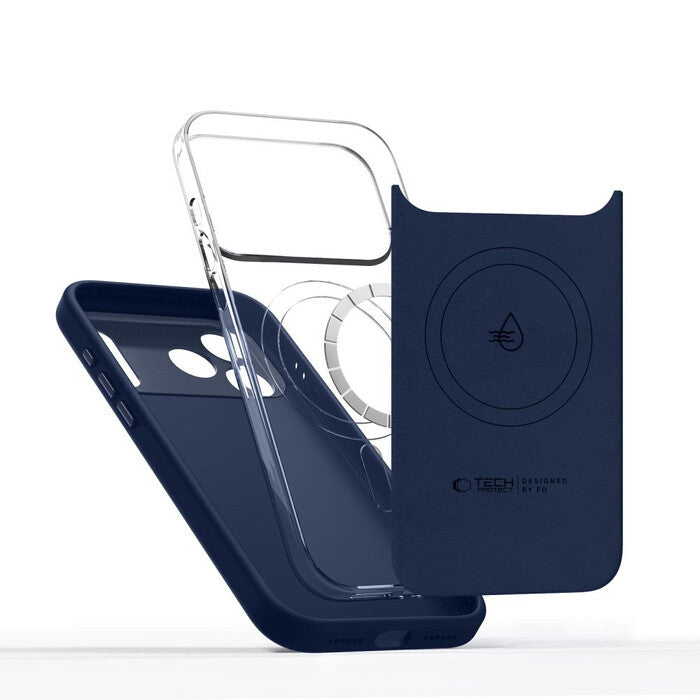 Tech-Protect 5906302334360 mobiltelefon etui 17,5 cm (6.9") Cover Blå