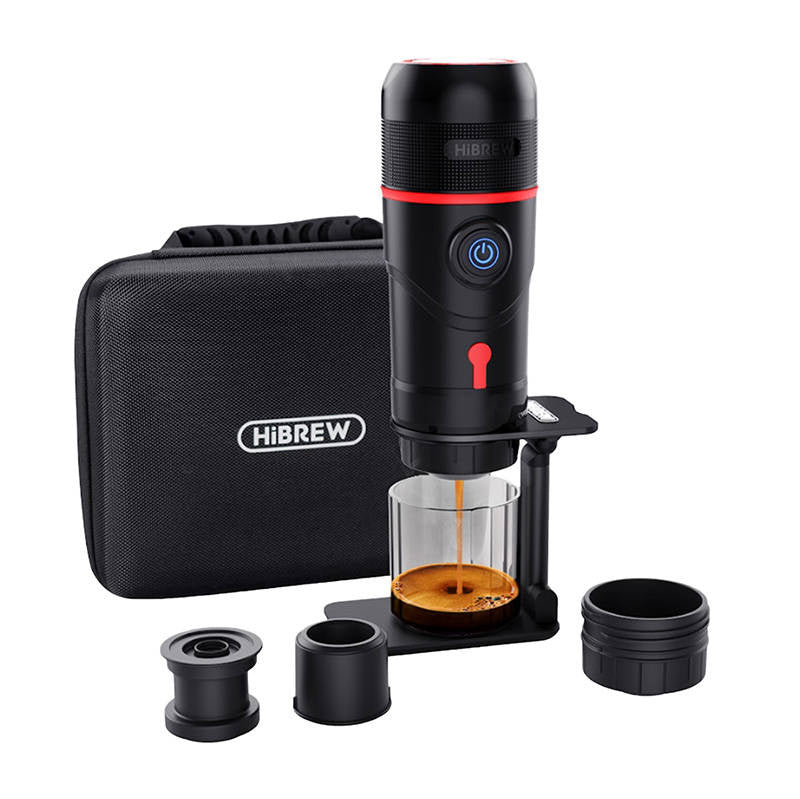 Bærbar kaffemaskine 3-i-1 med etui HiBREW H4-premium 80W