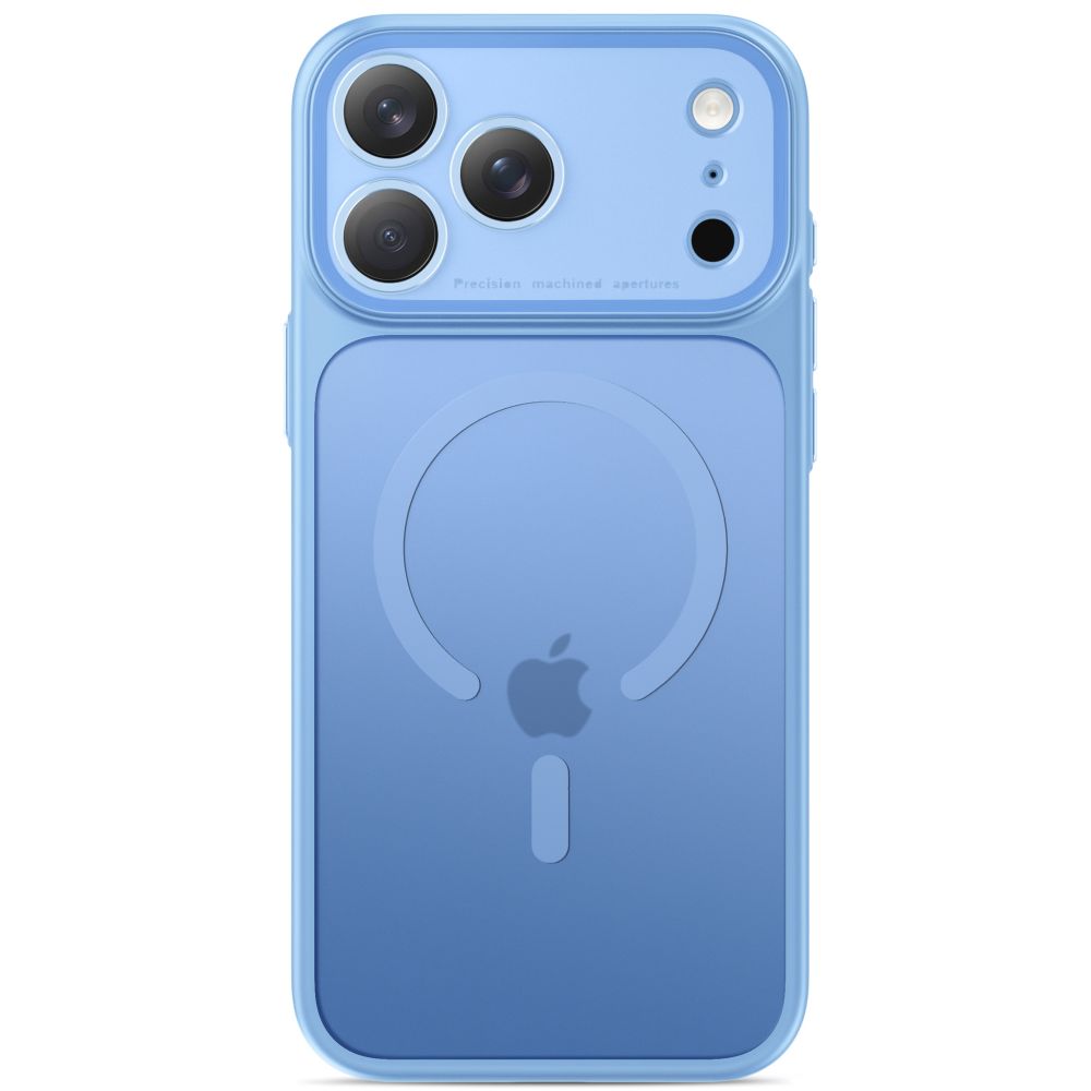 Tech Protect Magprime Magsafe Cc Iphone 17 Pro Max / 18 Pro Max Mat Lyseblå