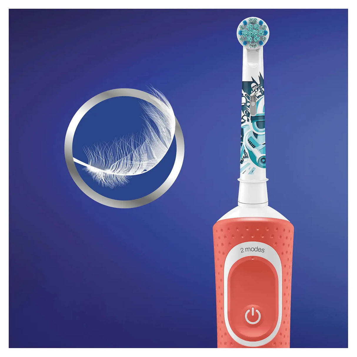 Oral-B Kids Star Wars Ekstra tandbørstehoved 3 Blå Grøn Hvid