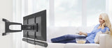Hama 00220884 højttalerstativ Tv beslag Sort