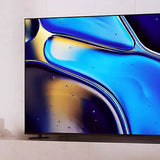 Sony BRAVIA 8 165,1 cm (65") 4K Ultra HD Smart TV Wi-Fi Sort, Sølv