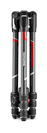 Manfrotto MKBFRTC4-BH kamerastativ Håndholdte videokameraer 3 ben Sort, Sølv