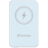 Verbatim Charge 'n' Go Lithium polymer (LiPo) 5000 mAh Trådløs opladning Blå